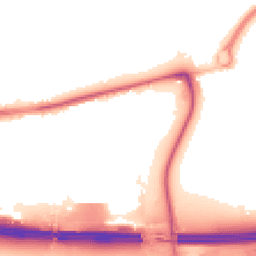 Night-time road noise heatmap for EN9 1AE