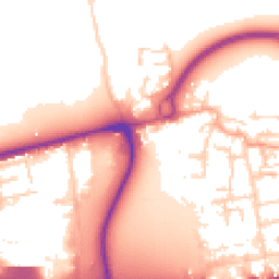 Daytime road noise heatmap for EN9 1BE