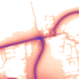 Daytime road noise heatmap for EN9 1BH