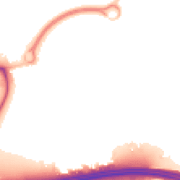 Night-time road noise heatmap for EN9 1EZ