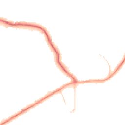 Daytime road noise heatmap for EN9 2LN