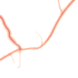 Daytime road noise heatmap for EN9 2SA