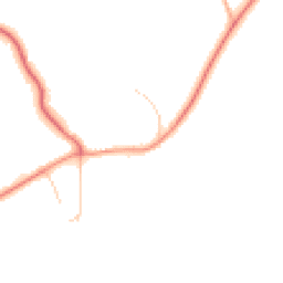 Daytime road noise heatmap for EN9 2SQ