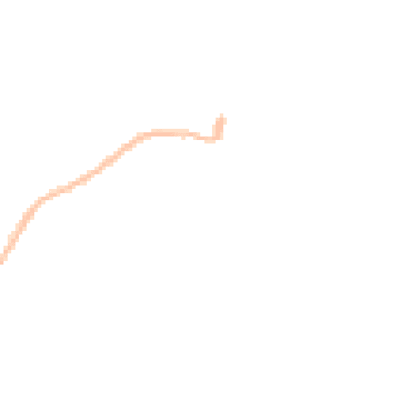 Night-time road noise heatmap for EN9 3EA