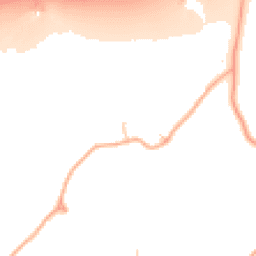Daytime road noise heatmap for EN9 3QP