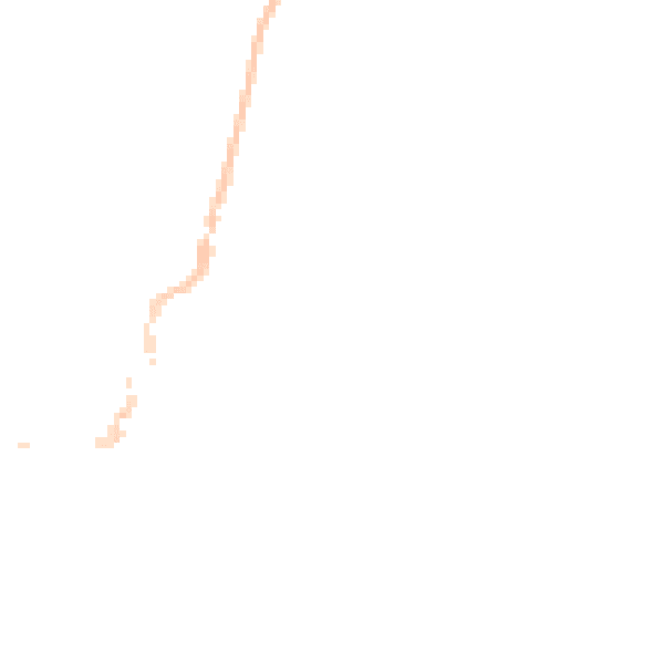 Night-time road noise heatmap for EX11 1EB