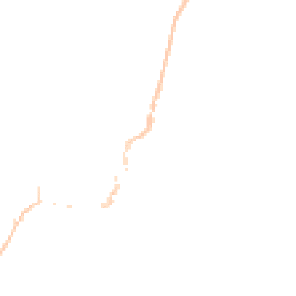 Night-time road noise heatmap for EX11 1FD
