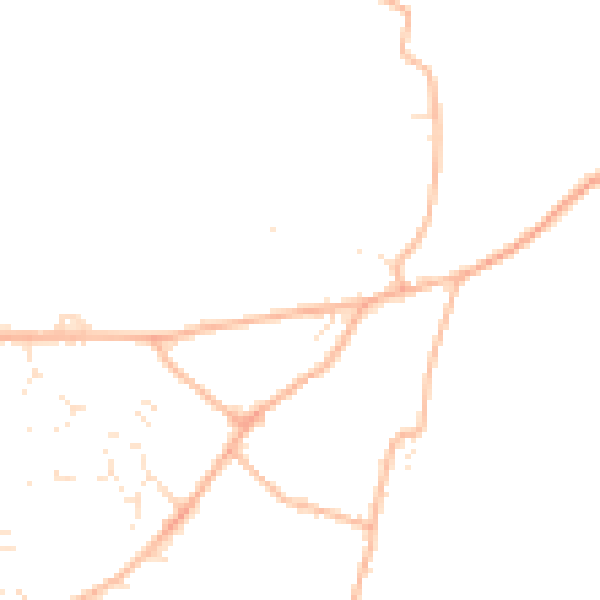 Daytime road noise heatmap for EX11 1TT