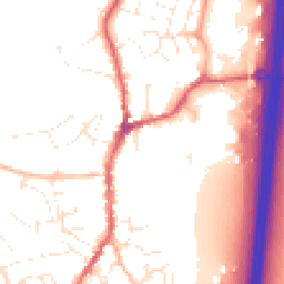 Daytime road noise heatmap for EX15 1AG