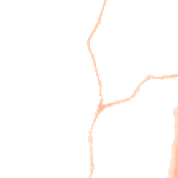 Night-time road noise heatmap for EX15 1AN