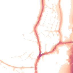 Daytime road noise heatmap for EX15 1AP