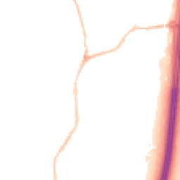 Night-time road noise heatmap for EX15 1JP