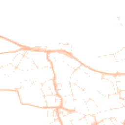 Daytime road noise heatmap for EX15 1JQ