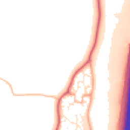 Daytime road noise heatmap for EX15 1QH