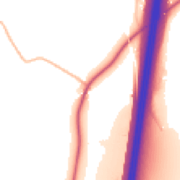 Daytime road noise heatmap for EX15 1QP