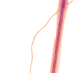 Night-time road noise heatmap for EX15 1QP