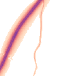 Night-time road noise heatmap for EX15 1RY