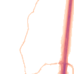 Night-time road noise heatmap for EX15 1SU