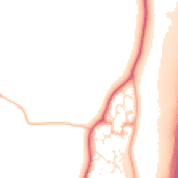 Daytime road noise heatmap for EX15 1TA