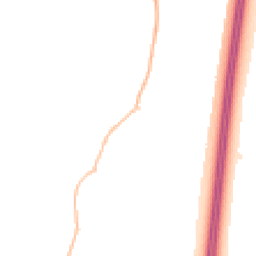 Night-time road noise heatmap for EX15 1XN