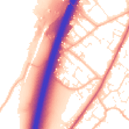 Daytime road noise heatmap for EX15 2SP