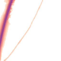 Night-time road noise heatmap for EX15 2SQ