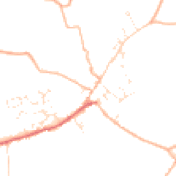 Daytime road noise heatmap for EX15 3AD