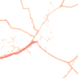 Daytime road noise heatmap for EX15 3AN