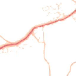 Daytime road noise heatmap for EX15 3EZ