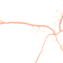 Daytime road noise heatmap for EX15 3FP