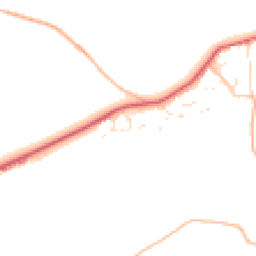 Daytime road noise heatmap for EX15 3FU