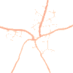 Daytime road noise heatmap for EX15 3FW