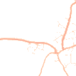 Daytime road noise heatmap for EX15 3GF