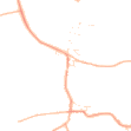 Daytime road noise heatmap for EX15 3HA