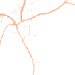 Daytime road noise heatmap for EX15 3QJ