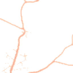 Daytime road noise heatmap for EX15 3SL