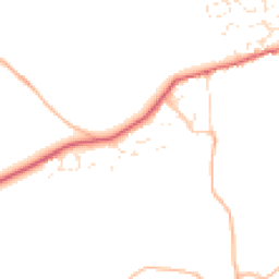 Daytime road noise heatmap for EX15 3XY