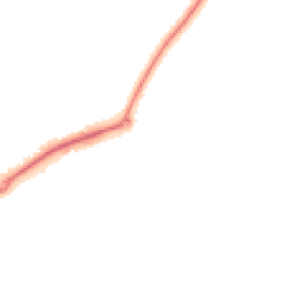 Night-time road noise heatmap for EX16 4HL