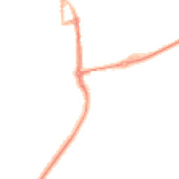 Night-time road noise heatmap for EX16 5DU