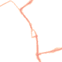Night-time road noise heatmap for EX16 5HY