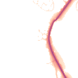 Daytime road noise heatmap for EX16 5PP