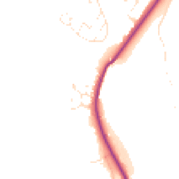 Daytime road noise heatmap for EX16 5PR