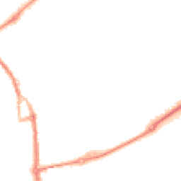 Night-time road noise heatmap for EX16 6AH
