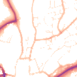 Daytime road noise heatmap for EX16 6AR