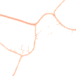 Daytime road noise heatmap for EX16 7BA