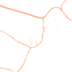 Daytime road noise heatmap for EX16 7DB