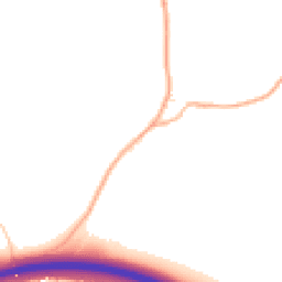 Daytime road noise heatmap for EX16 7PP