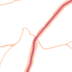 Daytime road noise heatmap for EX16 7RS