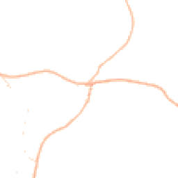 Daytime road noise heatmap for EX16 8HP