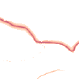 Daytime road noise heatmap for EX16 8LA